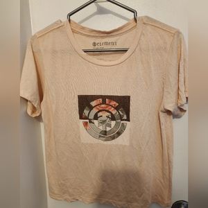 Element blush pink tee